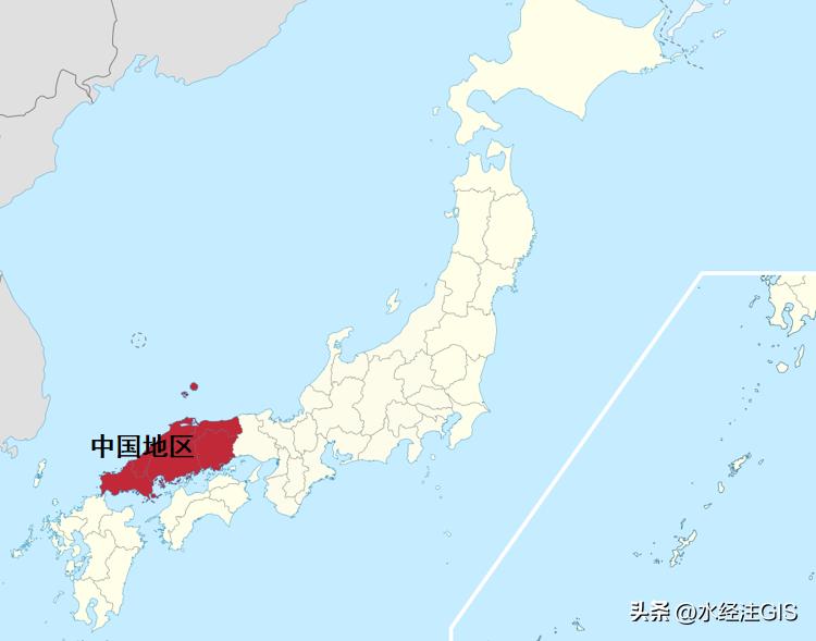 日本中国地方的称呼,日本有个地方叫中国