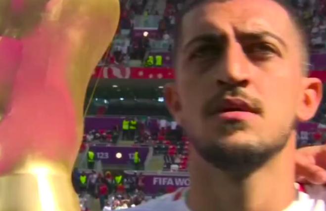 伊朗世界杯比赛发声,伊朗世界杯拒绝唱国歌原场面