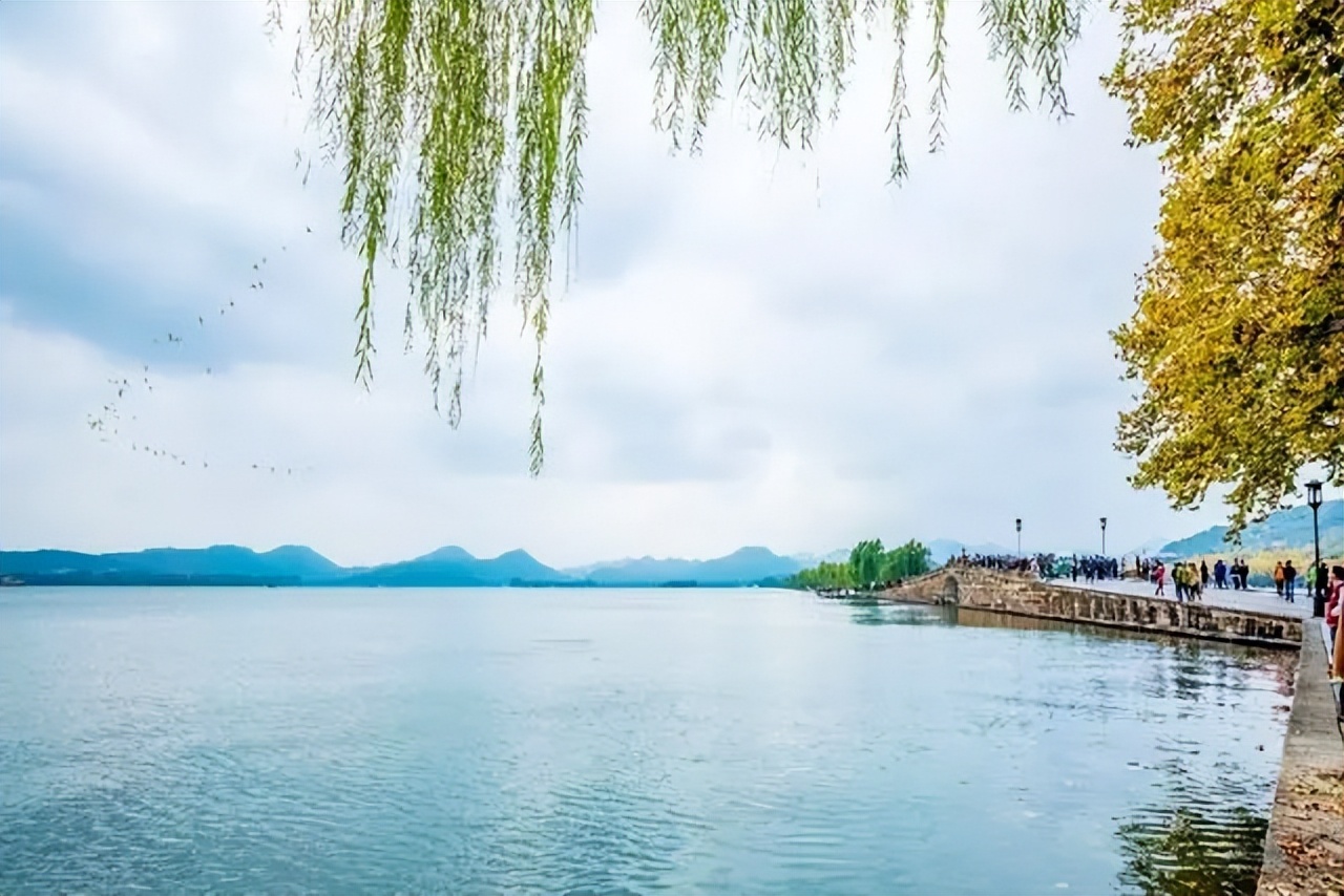 杭州西湖十景是谁写的,杭州西湖旧十景图片
