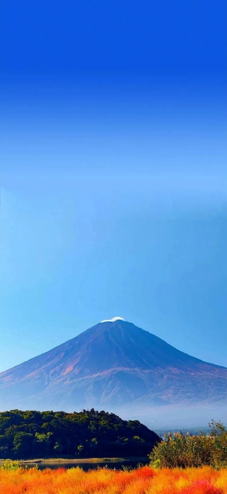 草原蓝天白云超清大自然手机壁纸,手机曲屏经典蓝天白云风景壁纸