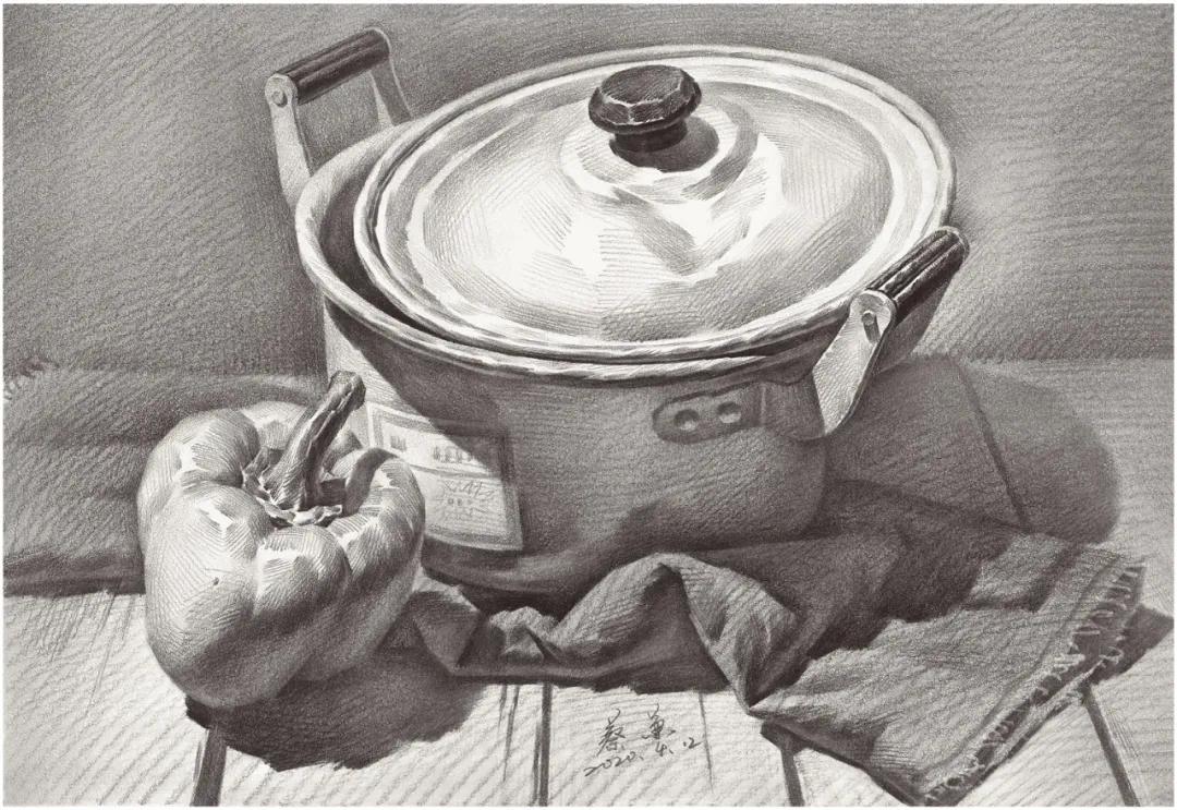 素描暗部画糊了,素描静物暗部该重到什么程度