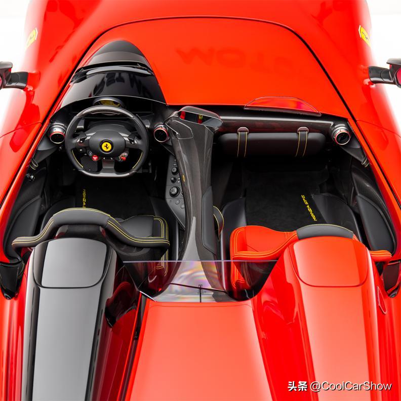 法拉利经典限量版跑车,法拉利经典车型monza