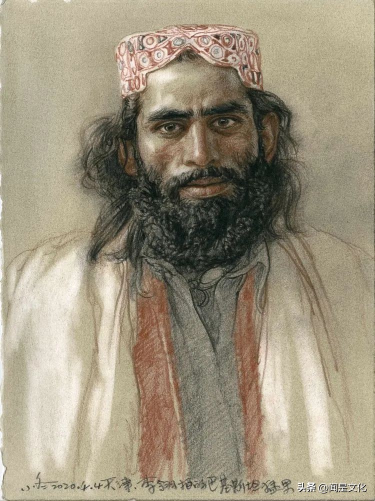 天津美院教授于小冬速写,于小冬美院速写图文