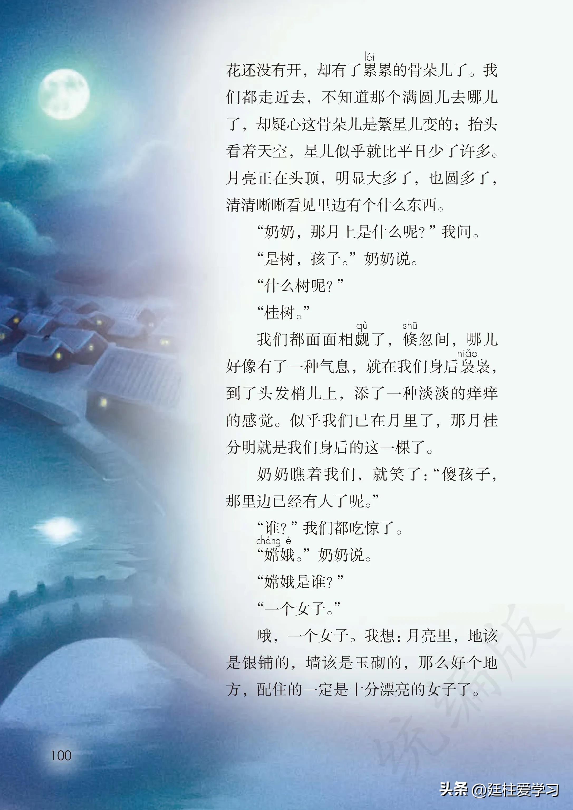 小学语文五年级上册22课,小学语文五年级上册知识点