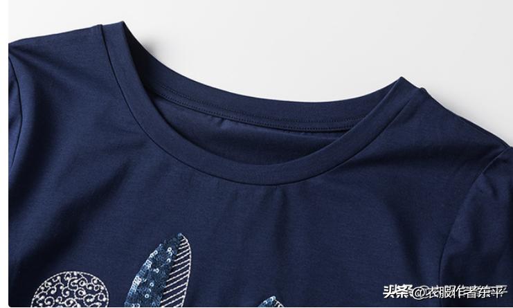简单百搭的长袖T恤打底衫，只要选好面料，制作是很简单的事情