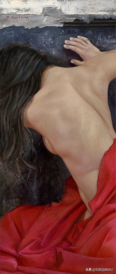 欧洲艺术家唯美人物肖像油画,荷兰画家古典静物油画作品欣赏