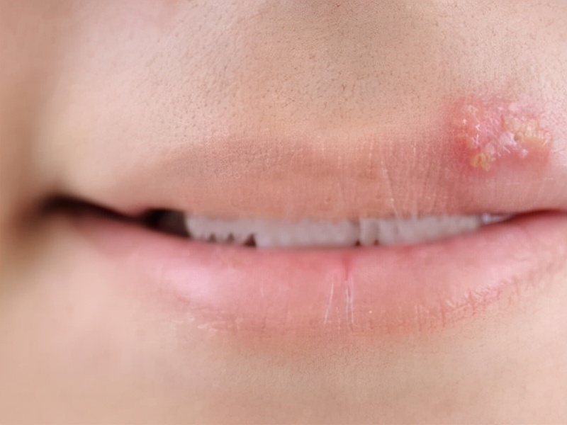 嘴巴周围有水泡是怎么回事,嘴巴周围长水泡是过敏了吗