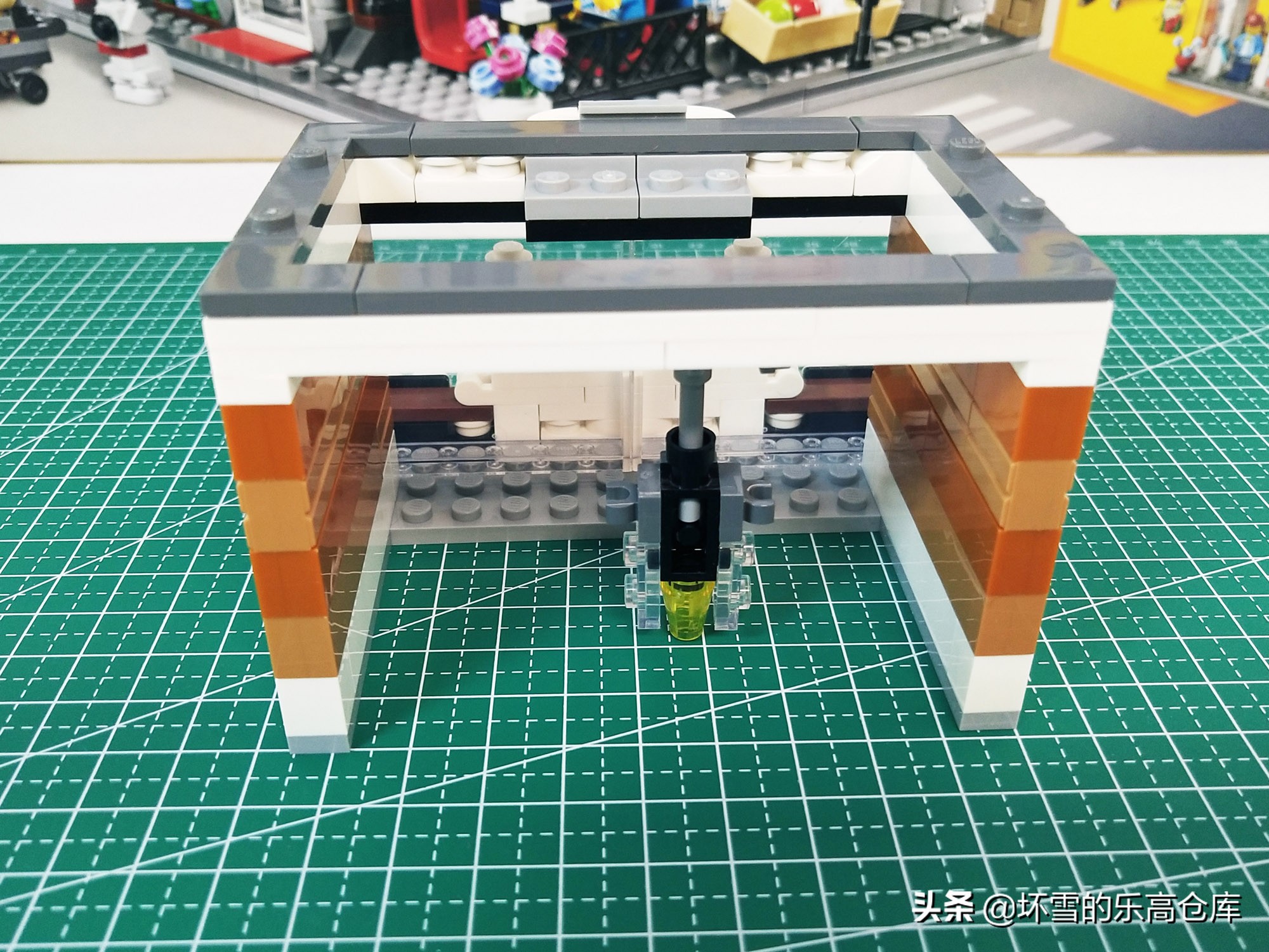 又大又炫酷的城市乐高,乐高创意百变街