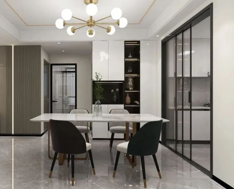 大王椰的柜门高级灰好看吗,大王椰灰色格调