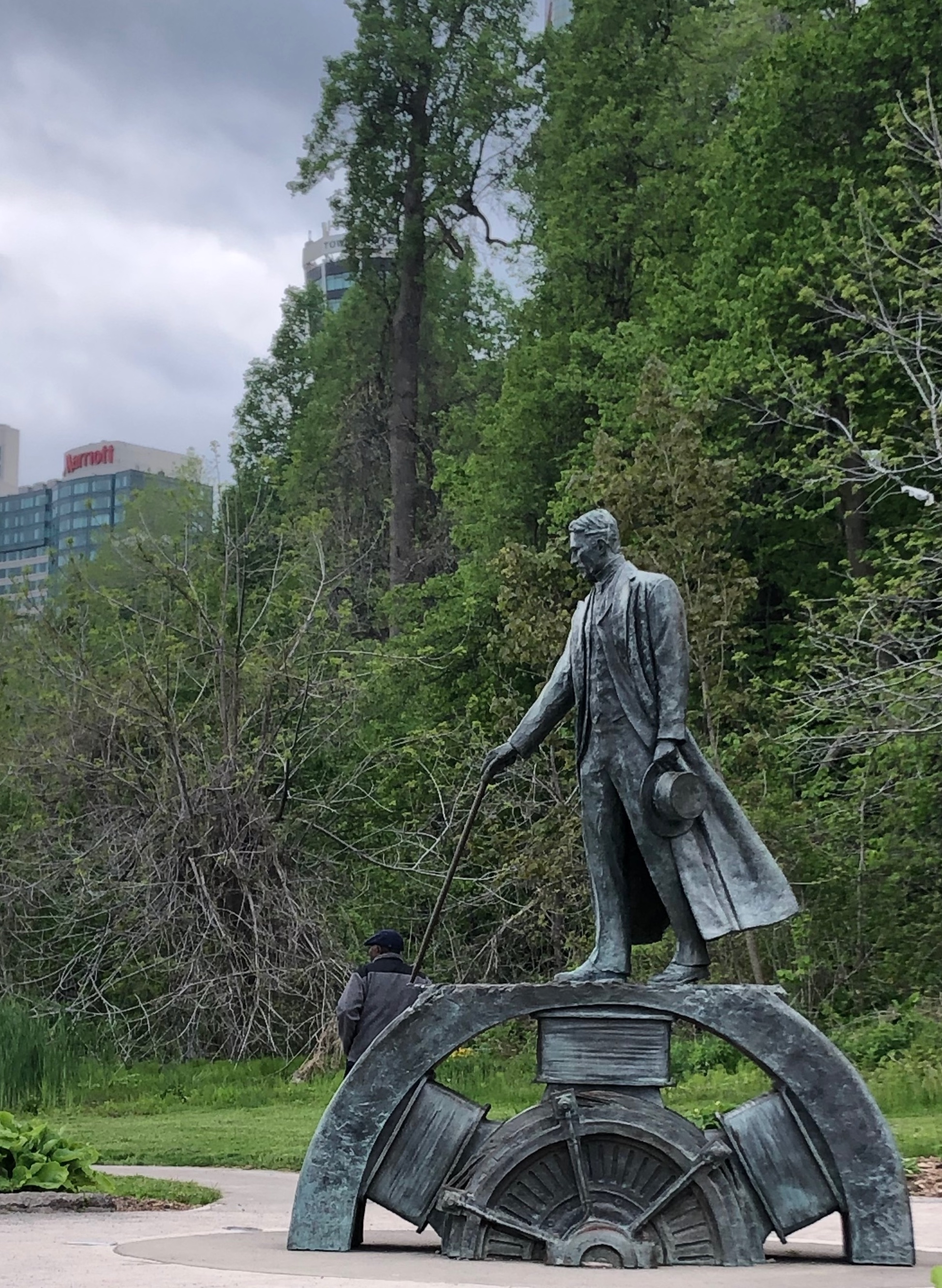 美加边境的尼亚加拉大瀑布,尼亚加拉瀑布加拿大视角