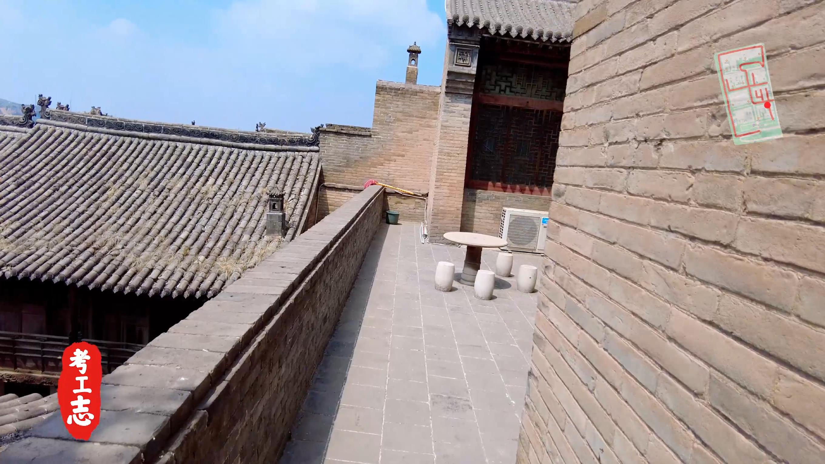 解读王家大院,王家大院从上往下看