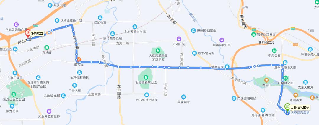 深圳14号线沙田公交线路,深圳沙田快速接驳公交