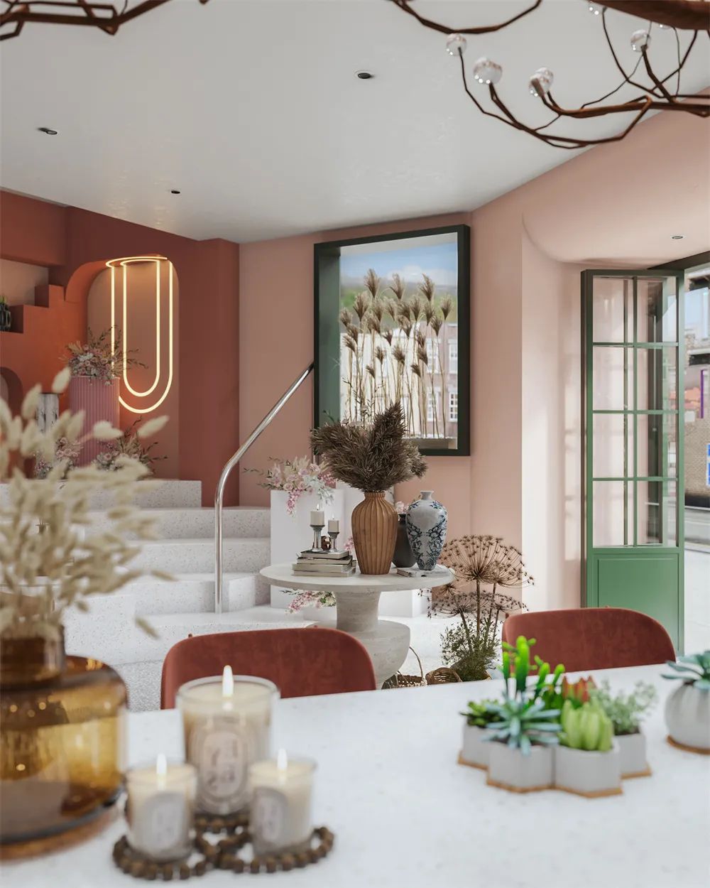 日式甜品店设计,法式甜品店设计效果图