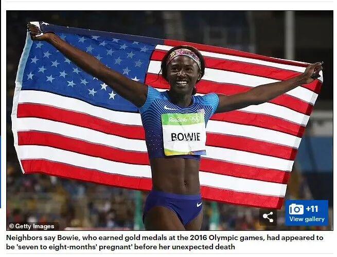 里约奥运冠军死因查明，一代短跑明星呼吁改善黑人孕产妇护理