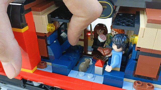 边看哈利波特，边拼乐高：爆肝试玩76405霍格沃茨特快