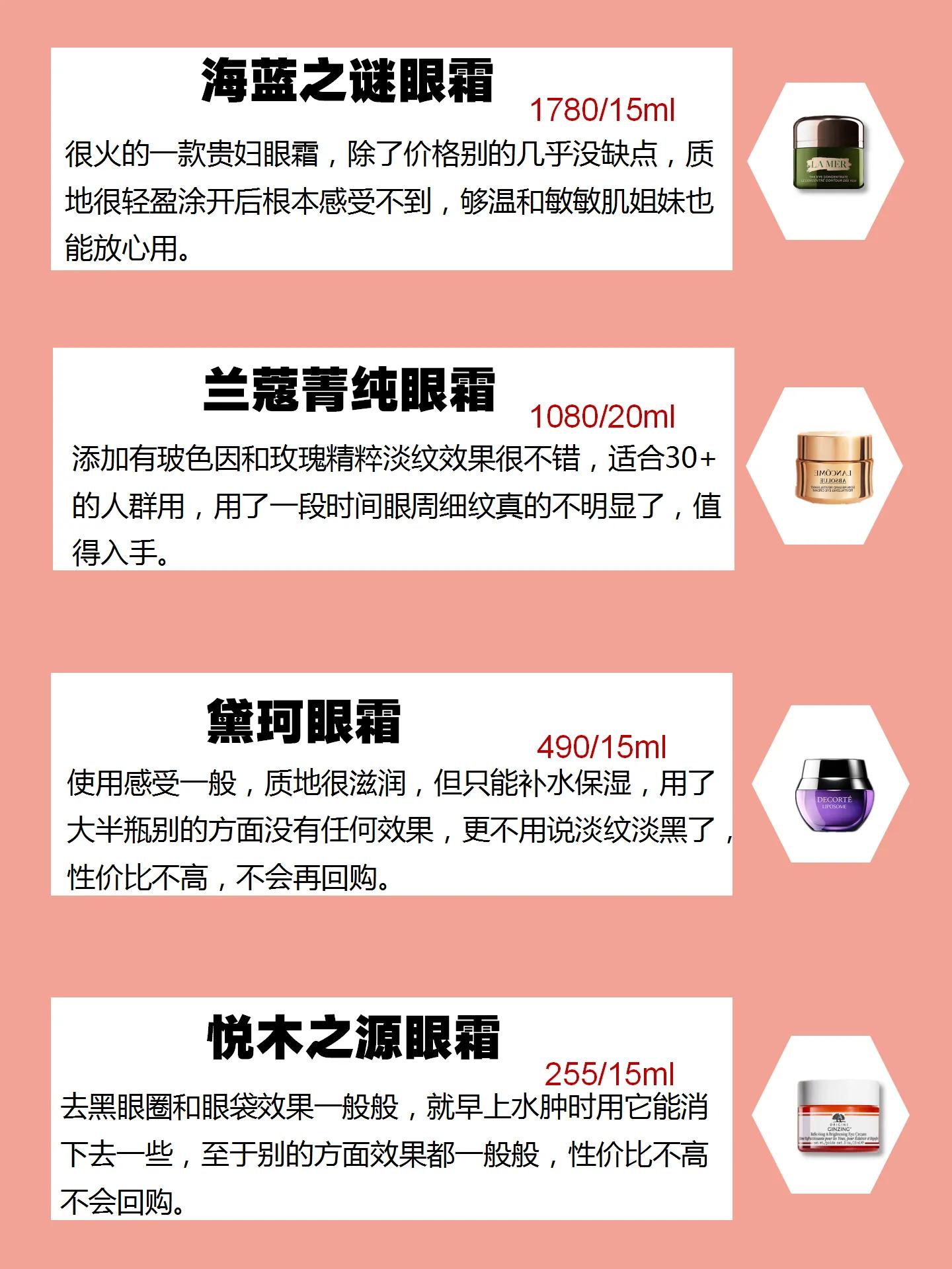 十大公认好用的眼霜平价,别瞎买了眼霜