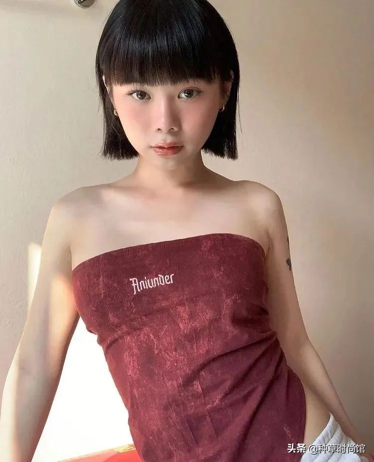 大方脸高颧骨女生适合的短发,短宽脸高颧骨女生适合的短发