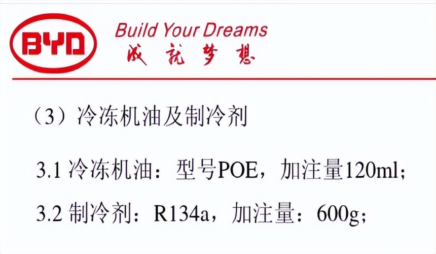 比亚迪秦混动冷媒怎么加,比亚迪秦加冷媒