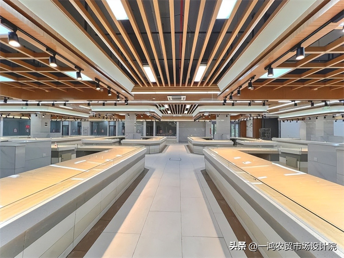 大型智慧农贸市场设计效果图,农贸市场设计之特色市场