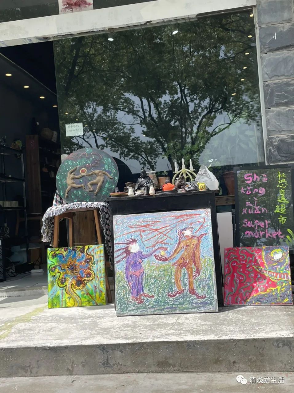 景德镇雕塑瓷厂一条街图片,景德镇雕塑瓷厂集市