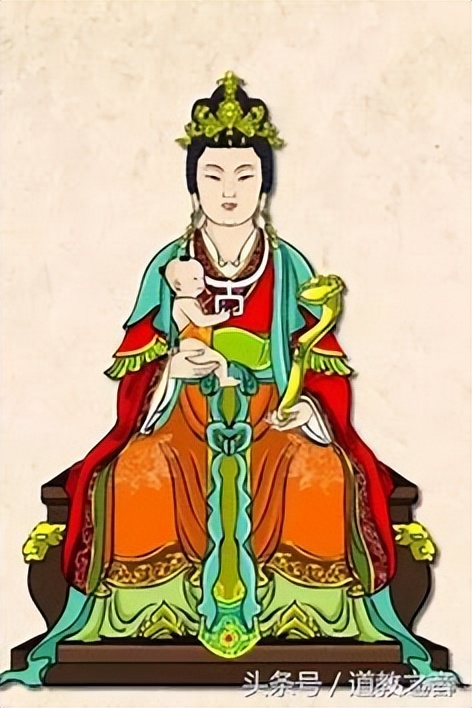 道教神谱天神篇,神谱中的三位天神分别是