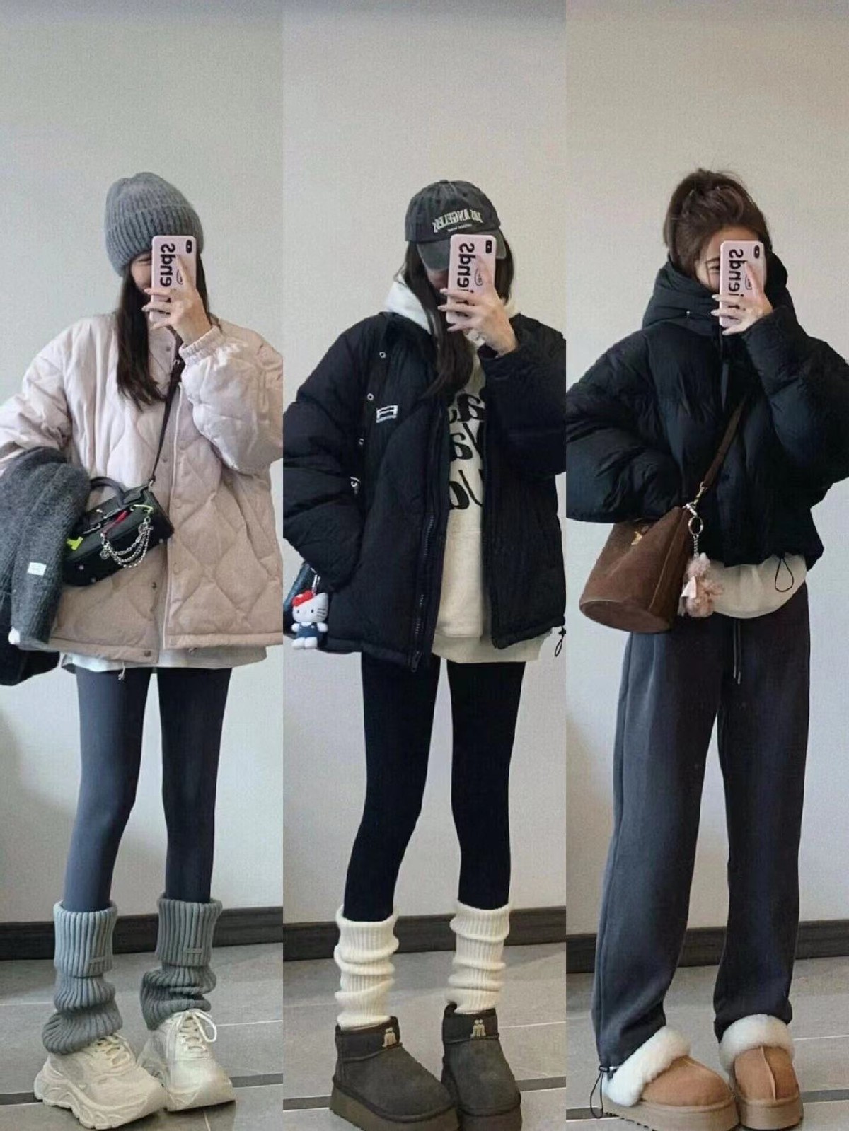 冬季好看保暖的穿搭,冬天保暖又好看的搭配图片大全