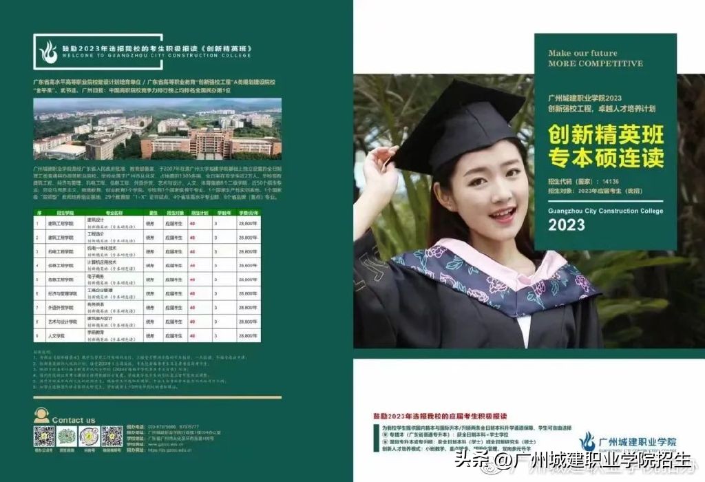 广州城建职业学院春季招生各专业,2024年广州城建职业学院自主招生
