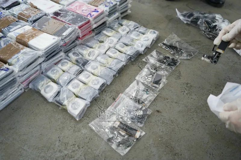 警查持刀男，捣工厦水货仓