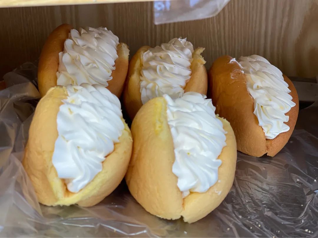 小时候1元3个小面包,五毛钱娃娃脸蛋糕