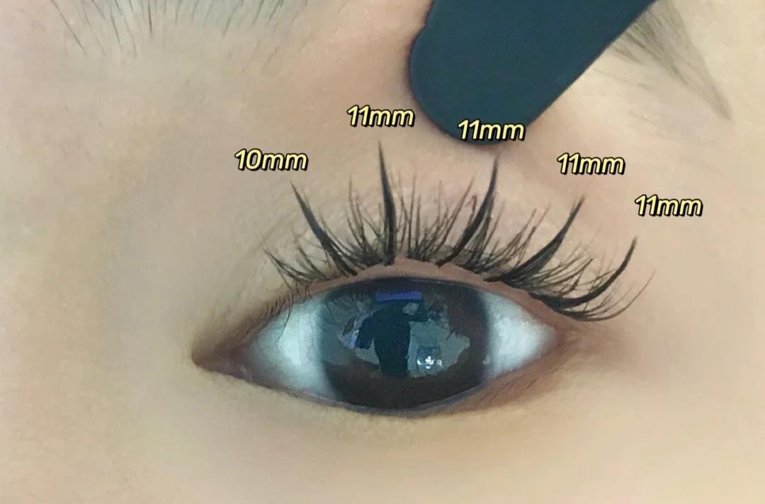 怎么弄假睫毛视频教程,新手种植睫毛假睫毛练习视频