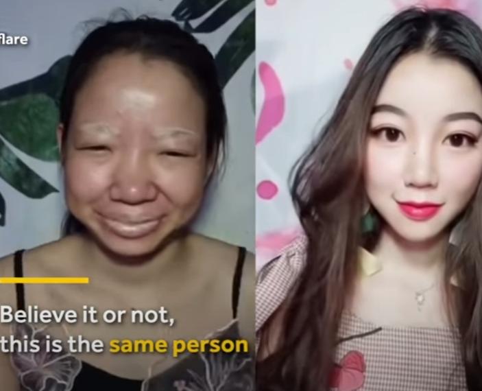 老外热议：中国网络“女神”现形记系列二