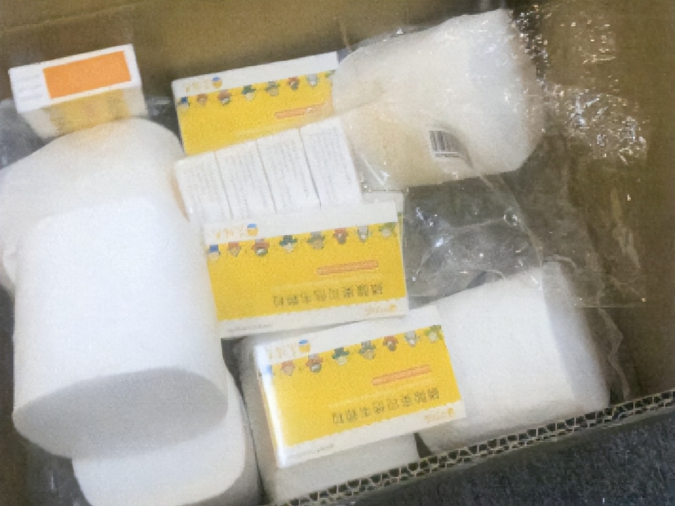 男子网购整箱感冒药收快递是兽药,广东一男子买感冒药