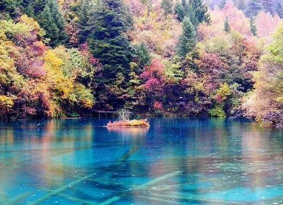 人间仙境九寨沟图片,人间仙境九寨风景图片