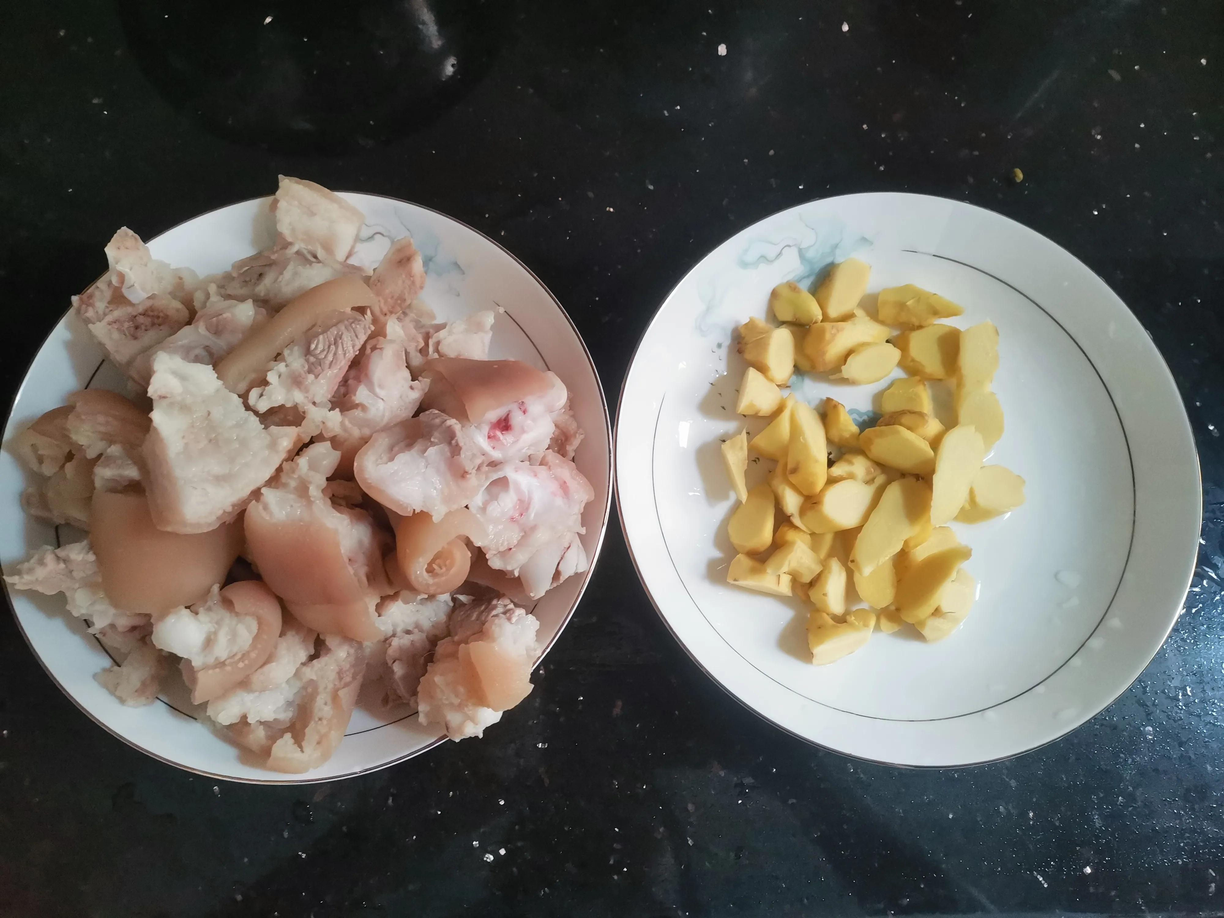 猪脚姜醋的正确做法,猪脚姜的配方