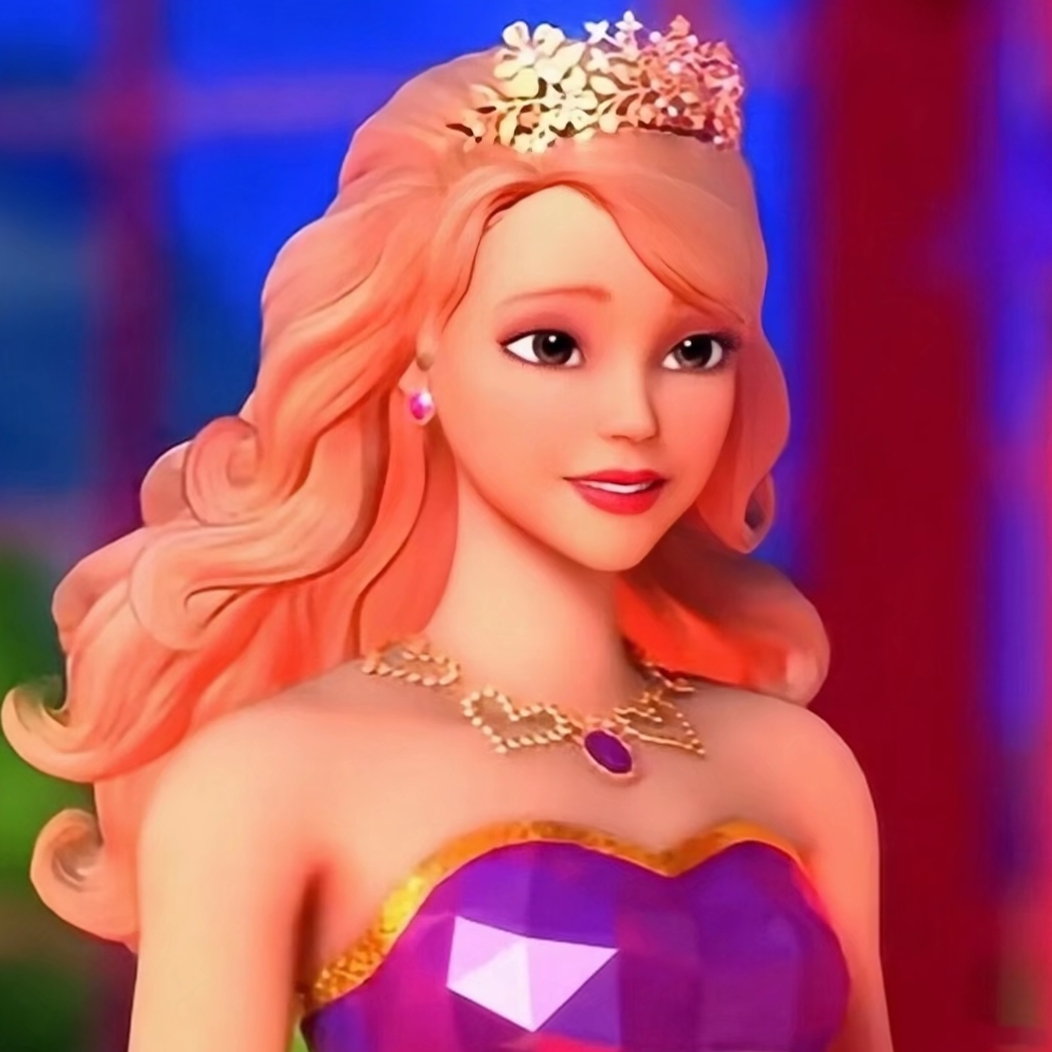 芭比公主头像高质量,芭比公主头像沙雕可保存