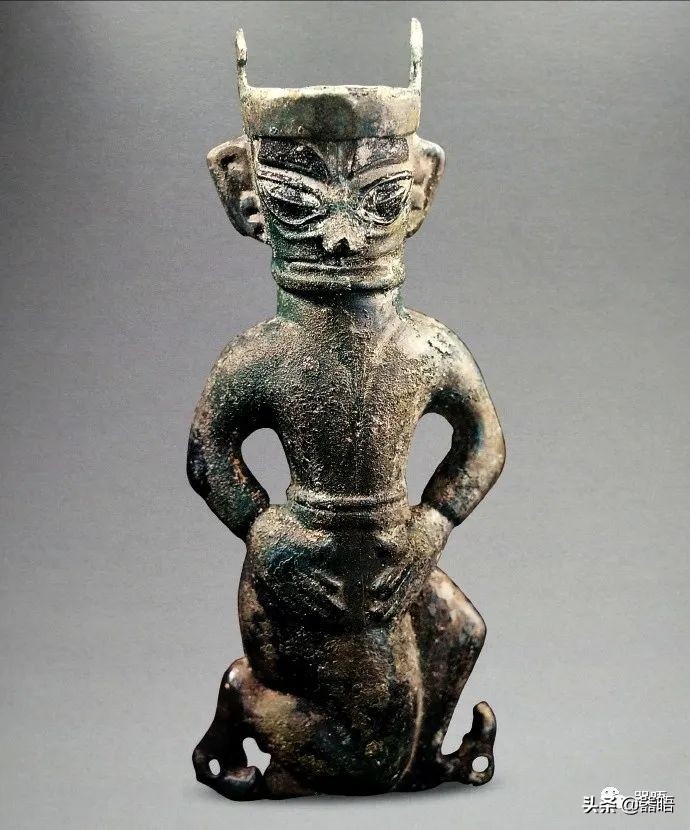 三星堆造型介绍,三星堆扁头