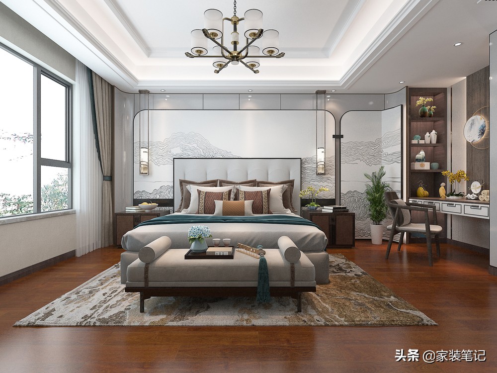 100平方年轻夫妻装修风格,夫妻卧室装修效果图简约大气