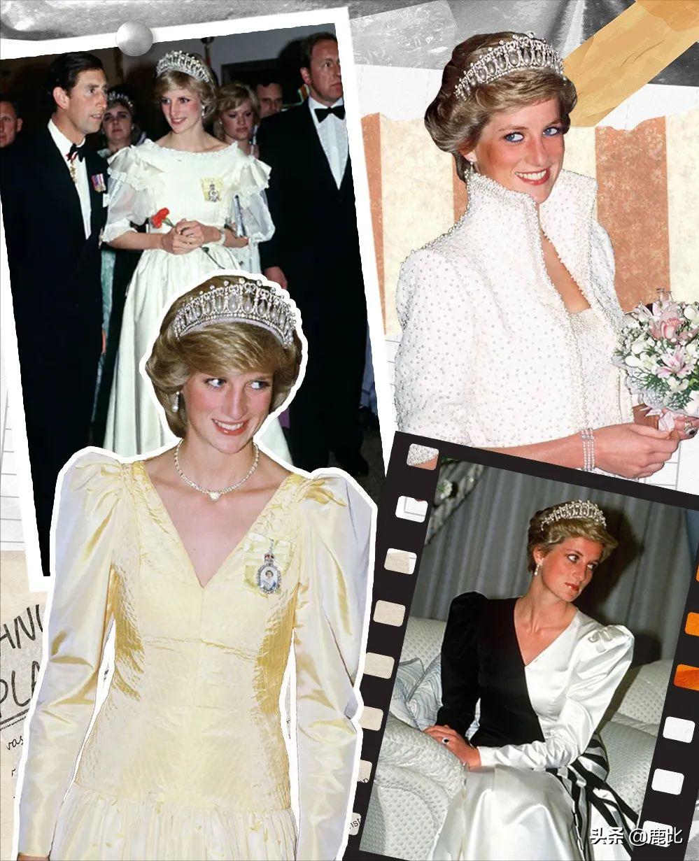 戴安娜王妃珍珠珠宝,戴安娜王妃戴过的珠宝