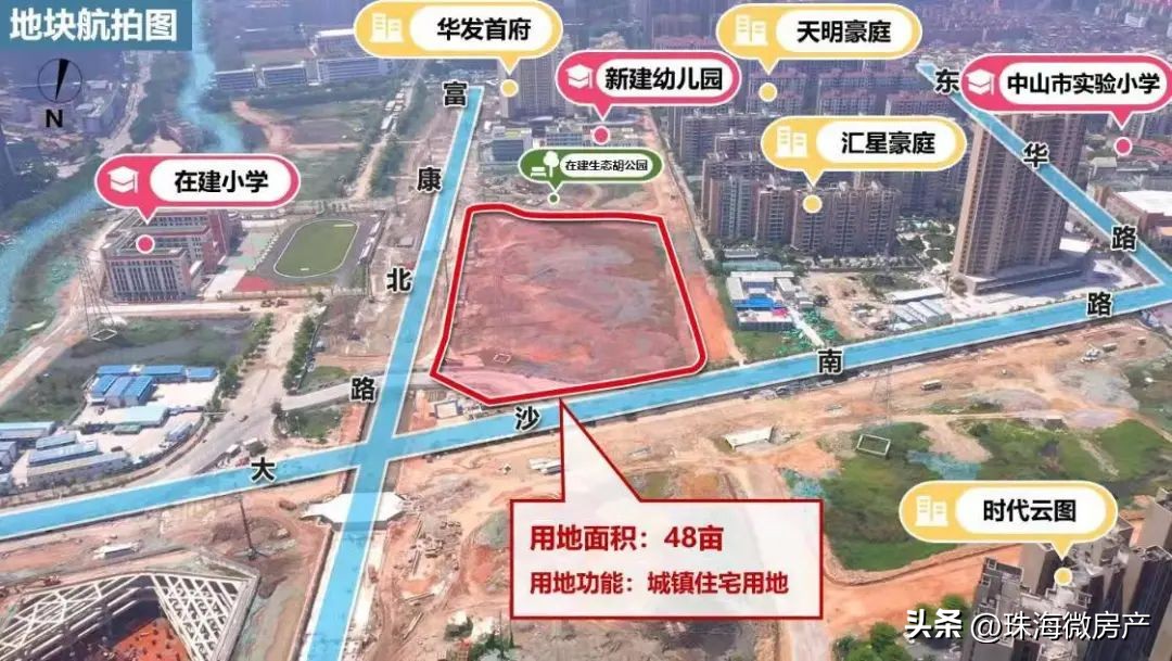 中山2023土拍,中山东华路拍地最新消息