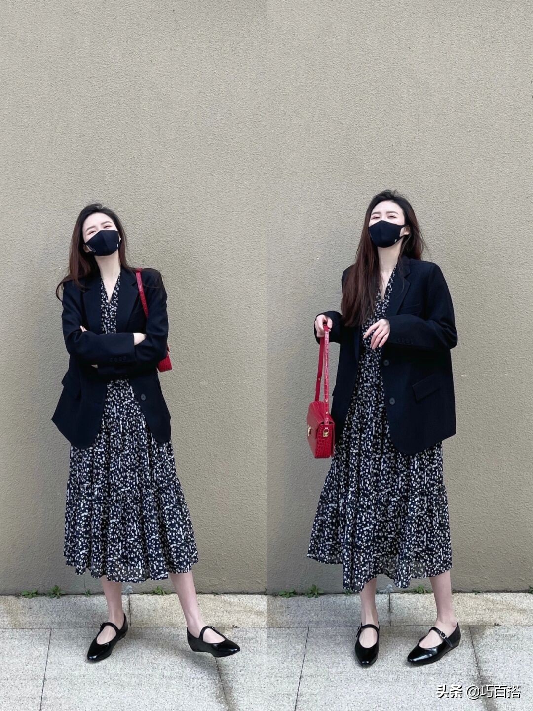 适合秋天穿搭的四款裙子,春季裙子套装穿搭