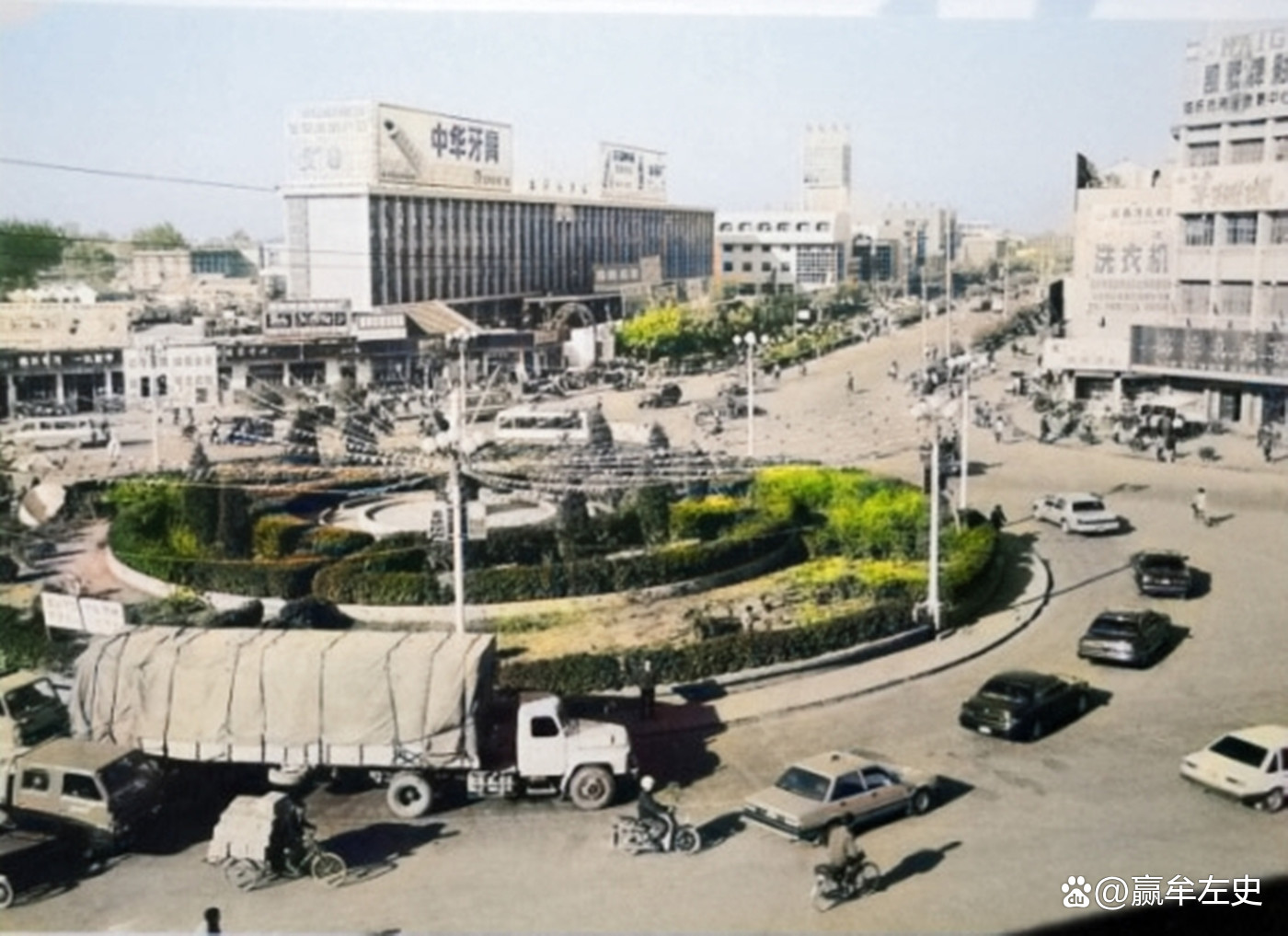 建国初期的临沂老东门照片,临沂人民广场老照片