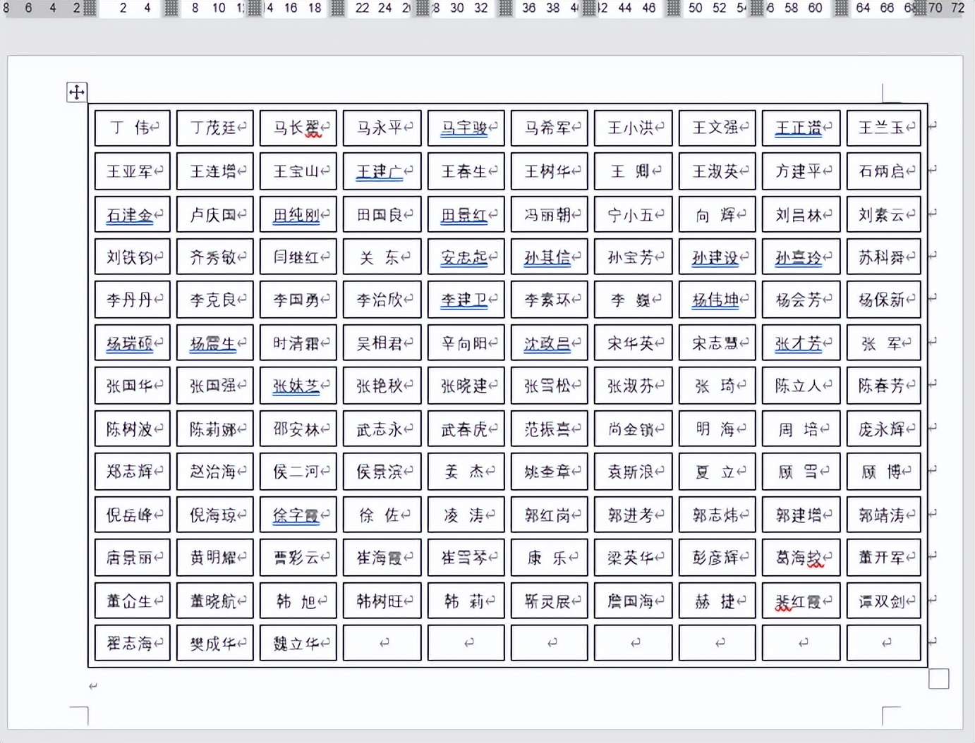 word文档怎样制作座位表,怎么用word绘制座位表