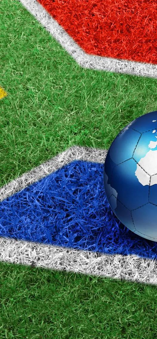 手机壁纸有关足球,皇马球衣队徽壁纸