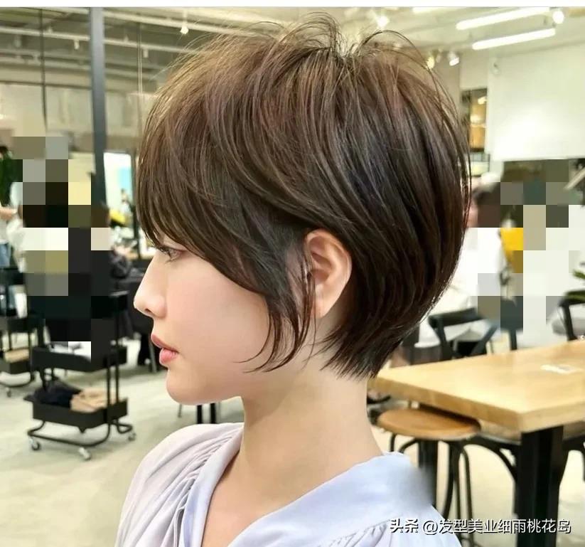 日系短发发型女圆脸,适合圆脸女生的超a日系短发