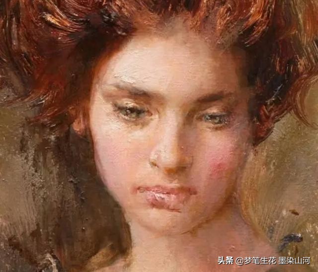 高清油画静物大师作品,欣赏超写实人物油画