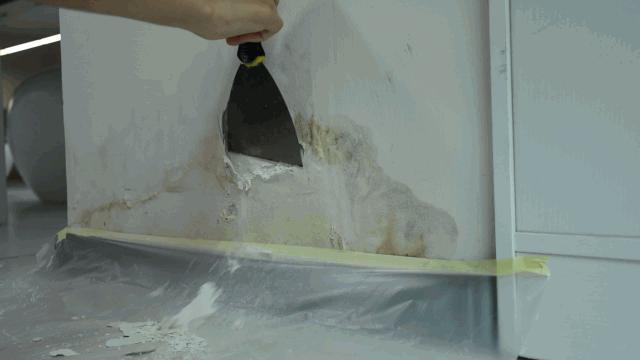 墙面起皮掉漆怎么办,墙面渗水掉漆怎么处理