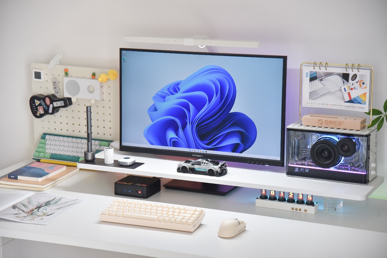 放弃台式，巴掌大零刻SER55500U打造简洁桌面，性能不输传统电脑