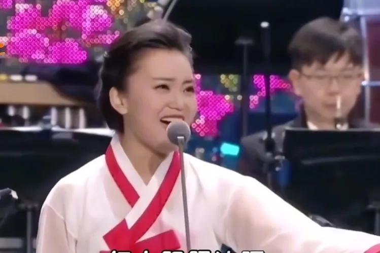 朝鲜民歌卞英花红太阳照边疆,红太阳照边疆卞英花朝鲜演出