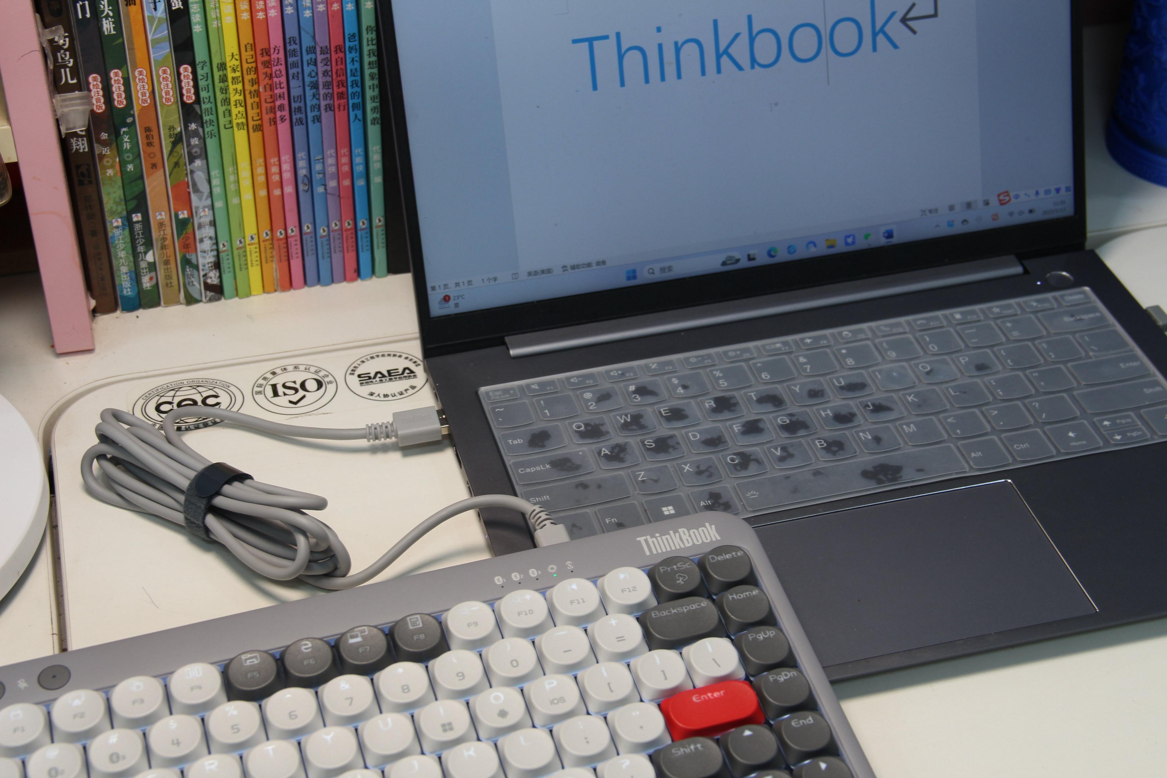 Thinkbook星雾粉机械键盘,thinkbook机械键盘KBPro评测