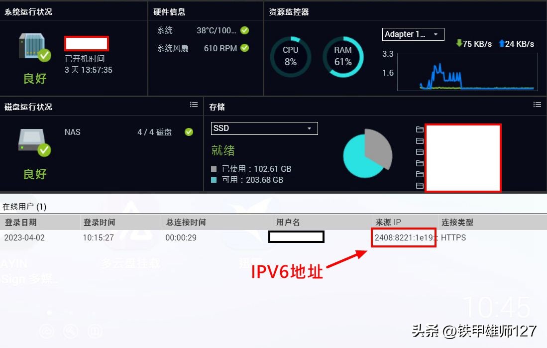 威联通nas外网解决方案ipv6,如何通过ipv6访问家里威联通nas